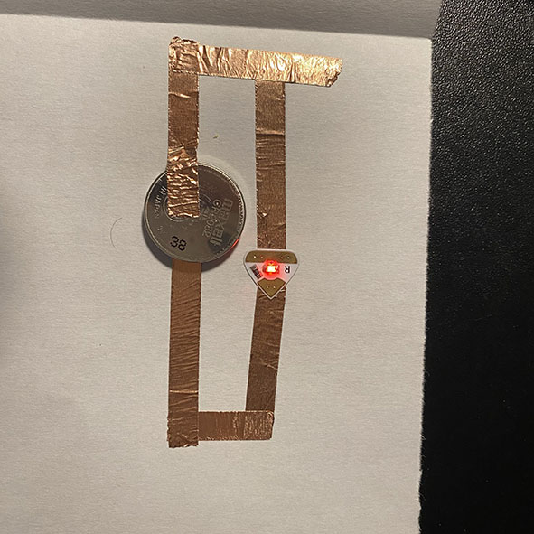 A display of lines attempted in class. 