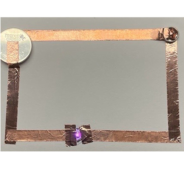 This is a circuit implemented using buttons.