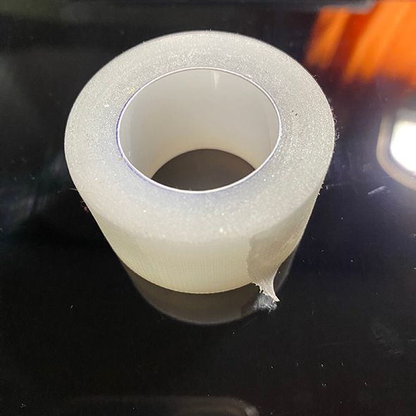 This is duct tape. I used the sound of ripping the tape as my audio.      