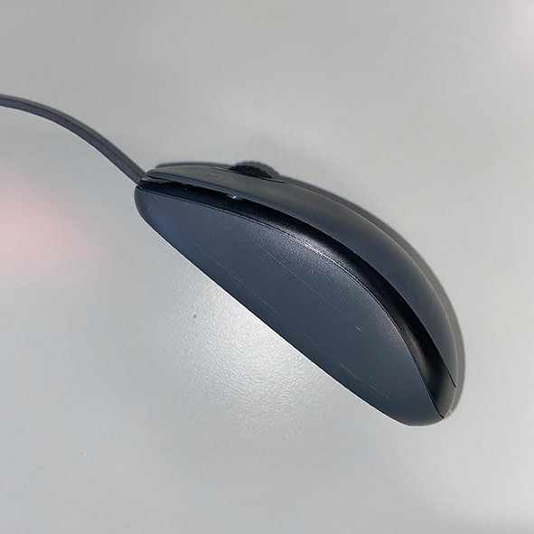 The side of the mouse